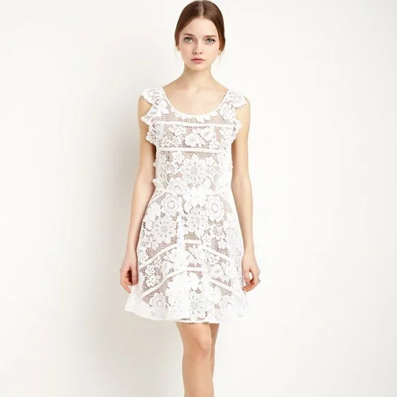 chinese dress ladies Gianna Lace Maxi Dress (Chocolate), 10 main image 0